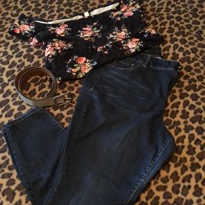 Lane Bryant T3 skinny jeans